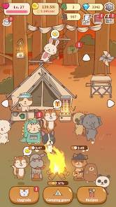 Descarga Animal Camping: Idle Camp MOD APK con Recursos Infinitos y Diamantes para Android Gratis 3