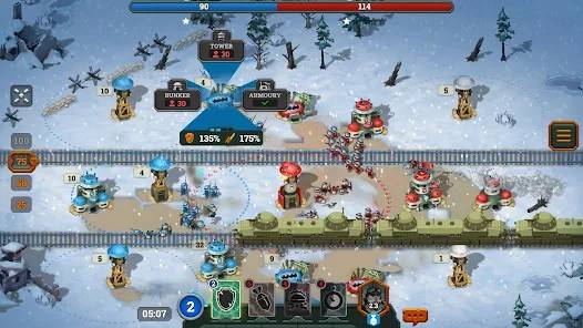 Descargar Bunker Wars: WW1 RTS Game MOD APK Sin anuncios para Android Gratis 4