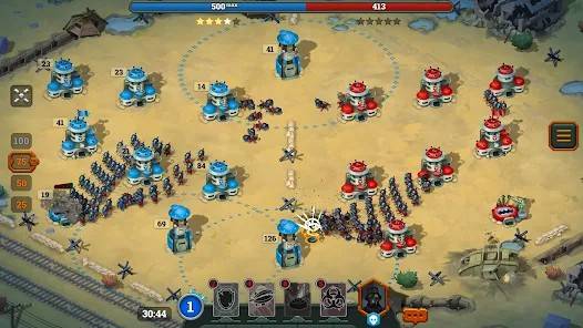 Descargar Bunker Wars: WW1 RTS Game MOD APK Sin anuncios para Android Gratis 7