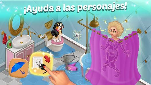 Descarga Family Hotel MOD APK con Compras y Vidas Gratis para Android 4