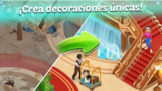 Descarga Family Hotel MOD APK con Compras y Vidas Gratis para Android 8