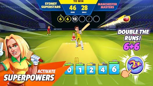 Descarga Hitwicket Superstars: Cricket MOD APK con Menú y Gana Fácil para Android Gratis 5