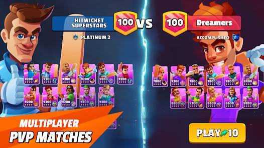 Descarga Hitwicket Superstars: Cricket MOD APK con Menú y Gana Fácil para Android Gratis 8
