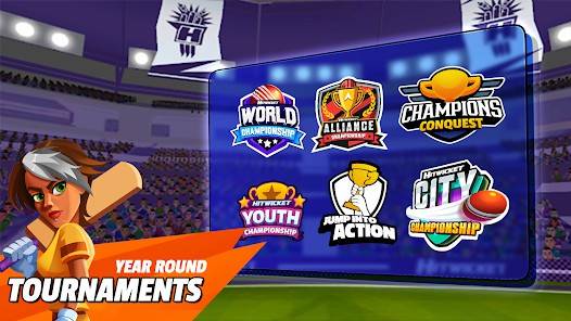Descarga Hitwicket Superstars: Cricket MOD APK con Menú y Gana Fácil para Android Gratis 