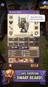 Descarga Knights of Pen and Paper 3 MOD APK con Maná Infinito para Android Gratis 4