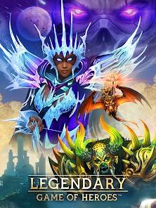 Descarga Legendary: Game of Heroes MOD APK con Daño y Modo Dios para Android Gratis 2
