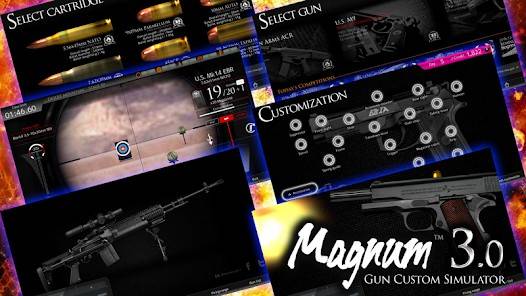 Descarga Magnum 3.0 Gun Custom Simulator MOD APK con Dinero Infinito para Android Gratis 