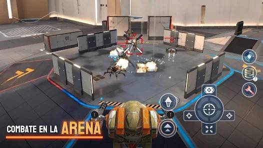 Descarga Mech Wars MOD APK con Dinero Infinito para Android Gratis 2