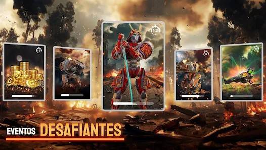 Descarga Mech Wars MOD APK con Dinero Infinito para Android Gratis 6