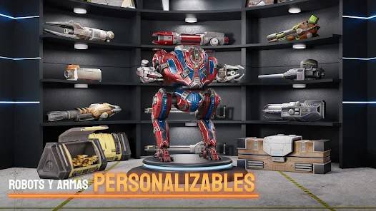 Descarga Mech Wars MOD APK con Dinero Infinito para Android Gratis 