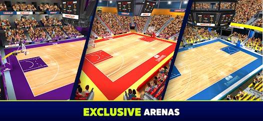 Descarga Mini Basketball MOD APK con Enemigos Tontos y Gana Fácil para Android Gratis 7