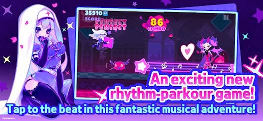 Descarga Muse Dash MOD APK + OBB con Modo Dios, Desbloqueado y Reproducción Automática para Android Gratis 4