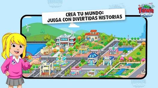 Descarga My Town World MOD APK con Todo El Contenido Desbloqueado para Android Gratis 2