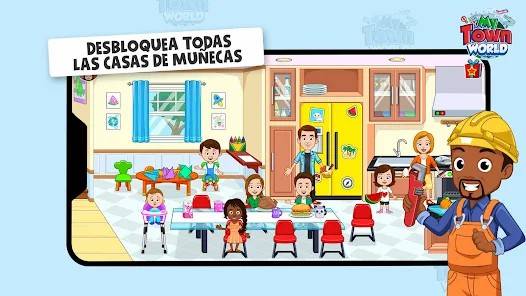 Descarga My Town World MOD APK con Todo El Contenido Desbloqueado para Android Gratis 5