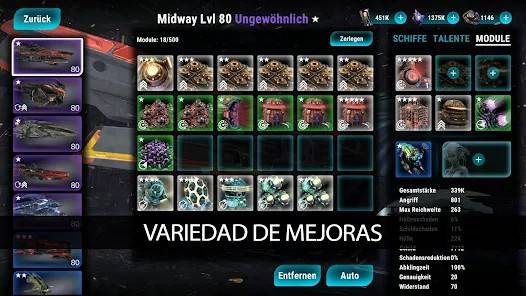 Descarga Stellar Wind Idle MOD APK con Aleación Infinita y orbes antiguos para Android Gratis 5