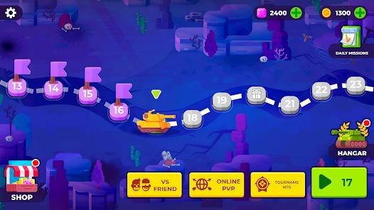 Descarga Tank Stars MOD APK con Dinero Infinito y Desbloqueado para Android Gratis 5