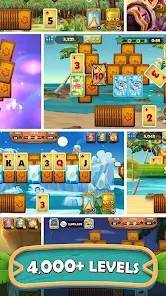 Descarga Solitaire TriPeaks MOD APK con Menú, Desbloqueado y Anti Ban para Android Gratis 5