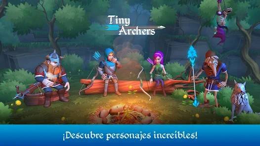Descarga Tiny Archers MOD APK con Dinero Infinito y Sin publicidad para Android Gratis 2