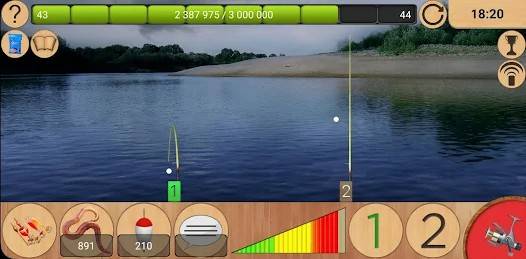 Descarga True Fishing MOD APK + OBB con Dinero Infinito y Desbloqueado para Android Gratis 3