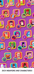 Descarga Ultimate Bowmasters MOD APK con Dinero Infinito y con Menú para Android Gratis 