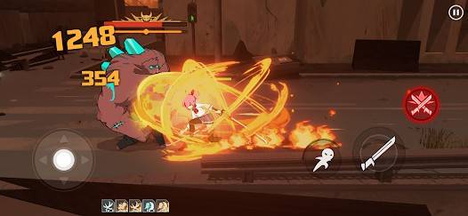 Descarga Swordash MOD APK Sin coste de embestida y One Hit para Android Gratis 6