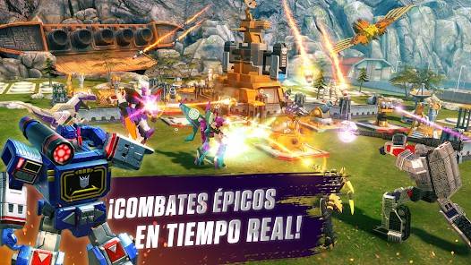 Descarga TRANSFORMERS: Earth Wars MOD APK con Daño, Modo Dios y Habilidades Infinitas para Android Gratis 3