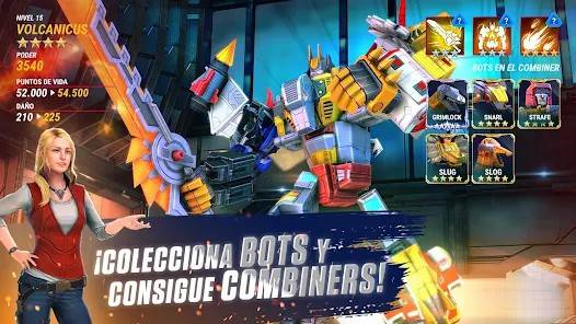 Descarga TRANSFORMERS: Earth Wars MOD APK con Daño, Modo Dios y Habilidades Infinitas para Android Gratis 5
