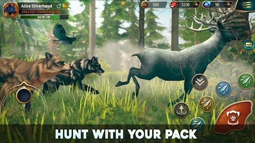 Descarga Wolf Tales MOD APK Sin tiempo de espera para las habilidades y VIP desbloqueado para Android Gratis 