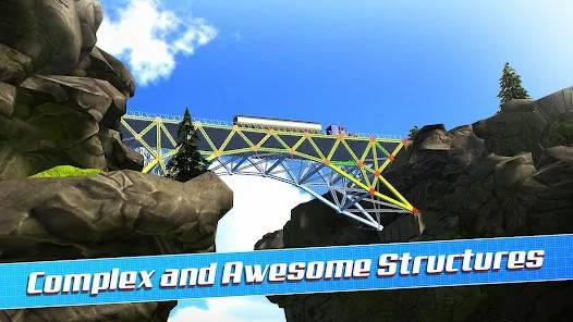Descarga Bridge Construction Simulator MOD APK con Pistas Infinitas para Android Gratis 5