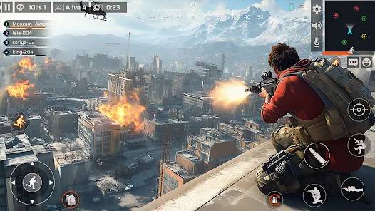 Descarga Commando War Army MOD APK con Enemigo Tonto y Modo Dios para Android Gratis 6