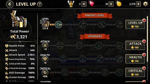 Descarga Counter Knights MOD APK con Dinero Infinito para Android Gratis 6