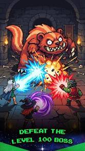 Descarga Monster Crest: Idle RPG Hunt MOD APK con Menú y Dev Tools para Android Gratis 4