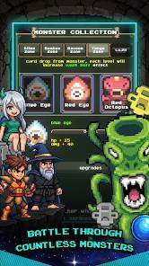 Descarga Monster Crest: Idle RPG Hunt MOD APK con Menú y Dev Tools para Android Gratis 5