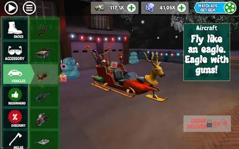 Descarga Crime Santa MOD APK con Puntos de habilidad Infinitos para Android Gratis 4