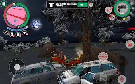 Descarga Crime Santa MOD APK con Puntos de habilidad Infinitos para Android Gratis 5
