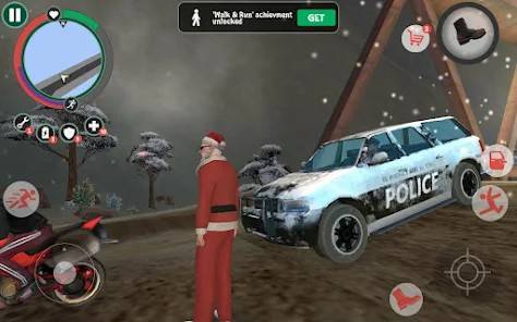 Descarga Crime Santa MOD APK con Puntos de habilidad Infinitos para Android Gratis 6