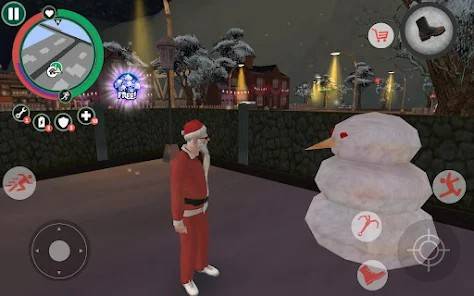 Descarga Crime Santa MOD APK con Puntos de habilidad Infinitos para Android Gratis 7