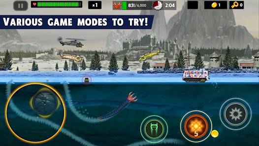 Descarga Death Worm Deluxe MOD APK con Dinero Infinito para Android Gratis 6