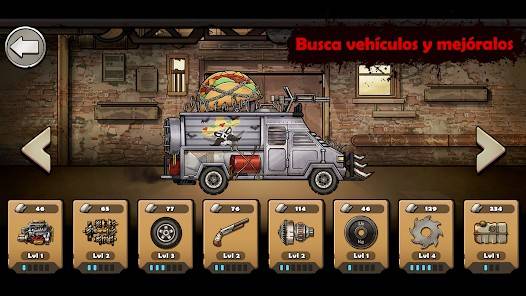 Descarga Earn to Die Rogue MOD APK con Dinero Infinito para Android Gratis 4