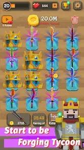 Descarga Merge Sword MOD APK con Recompensa por logro instantáneo para Android Gratis 