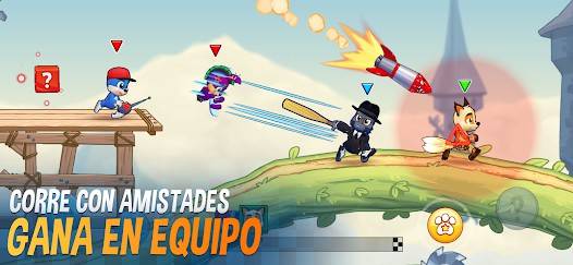 Descarga Fun Run 4 MOD APK con Juego de velocidad y sin publicidad para Android Gratis 5
