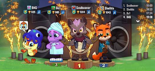 Descarga Fun Run 4 MOD APK con Juego de velocidad y sin publicidad para Android Gratis 6