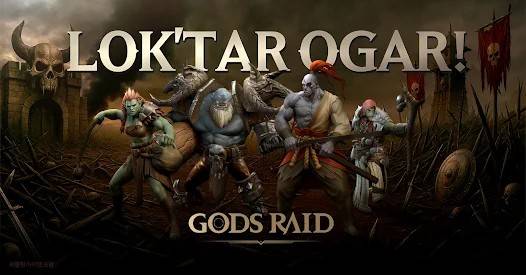 Descarga GODS RAID MOD APK con Menú y Multiplicador de velocidad de batalla x10 para Android Gratis 2