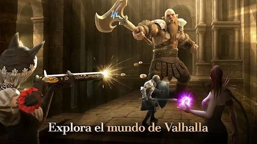 Descarga GODS RAID MOD APK con Menú y Multiplicador de velocidad de batalla x10 para Android Gratis 6