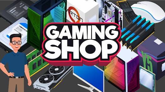 Descarga Gaming Shop Tycoon MOD APK con Dinero Infinito para Android Gratis 3