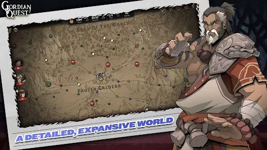 Descarga Gordian Quest MOD APK con el Juego completo desbloqueado para Android Gratis 5