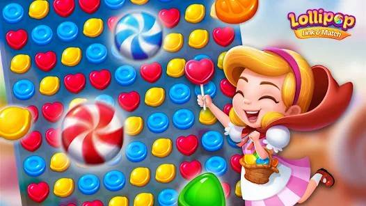 Descarga Lollipop: Link & Match MOD APK con Monedas Infinitas para Android Gratis 4