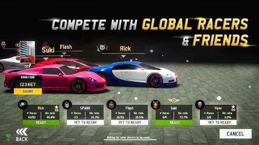 Descarga MR RACER Premium MOD APK con Dinero Infinito y Coche Desbloqueado para Android Gratis 4