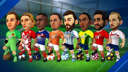 Descarga Mini Football MOD APK con Enemigos tontos y velocidad para Android Gratis 6