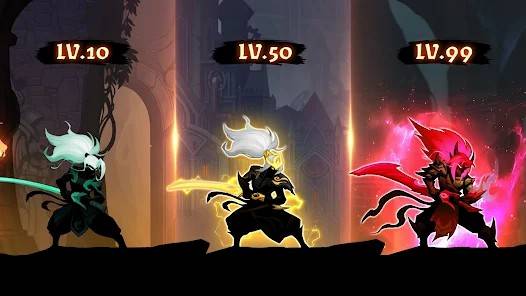 Descarga Shadow War: Idle RPG Survival MOD APK con Menú, Dinero, velocidad y compra gratuita para Android 3